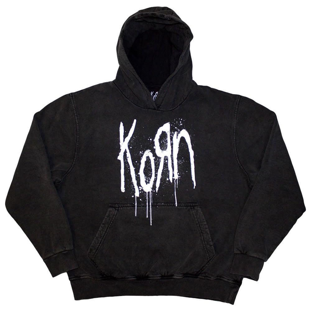Korn Still A Freak Pullover Stone Wash Sweat-Shirt À Capuche XL - 5