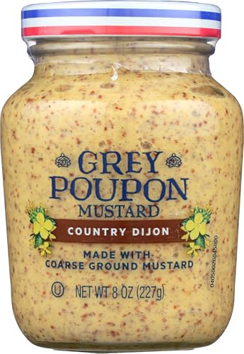 COUNTRY TIME Grey Poupon Country Dijon Mustard (8 oz Jar) (00054400000405)
