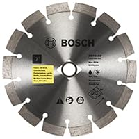 Vista 22 de BOSCH DB1241S Hoja de diamante de borde segmentado estándar de 12 pulgadas con eje de 1 pulgada para aplicaciones universales de corte tosco