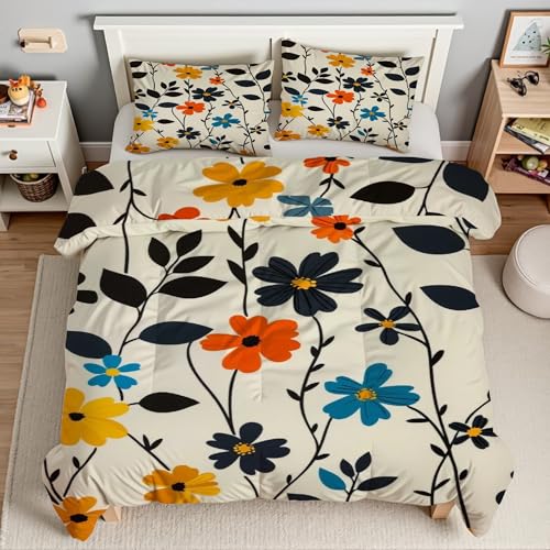 Housse couette en microfibre douce 160x200 pour des nuits cocooning