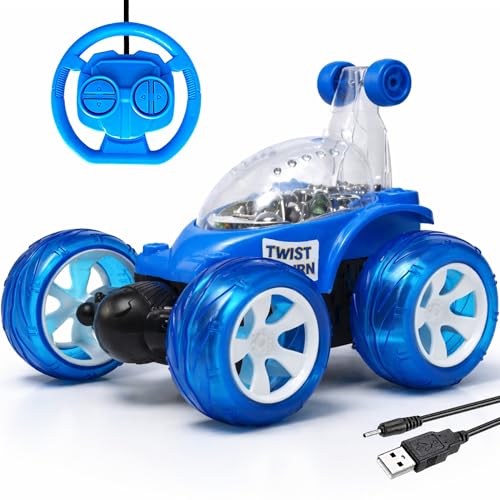 Image of Remote Control Car for Kids Boys Girls, RC 4WD (360 Big Stunt CAR)