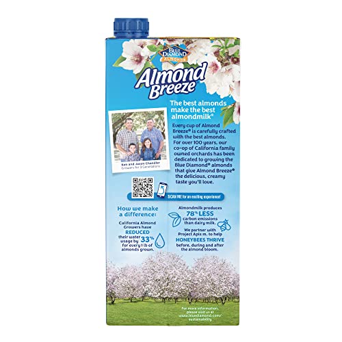 Almond Breeze, Dairy Free Almondmilk,, Chocolate, 32 Fl Oz - Thumbnail 6