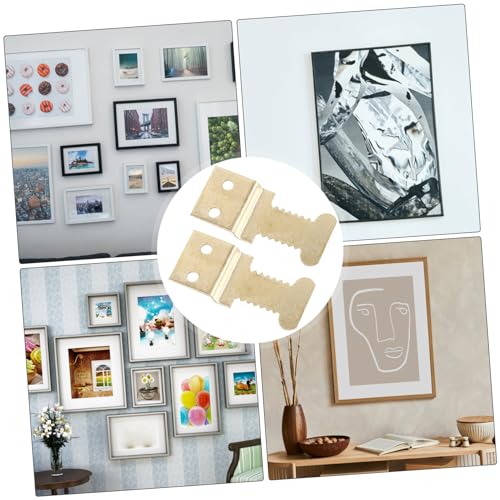 Image of 25pcs Heavy Duty Picture Hangers Set Photo Frame Hooks for Easy Installation for Wall Decor and DIY Projects