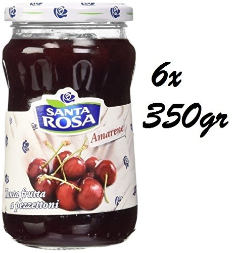 6x Santa Rosa Italian Cherry Jam 350g
