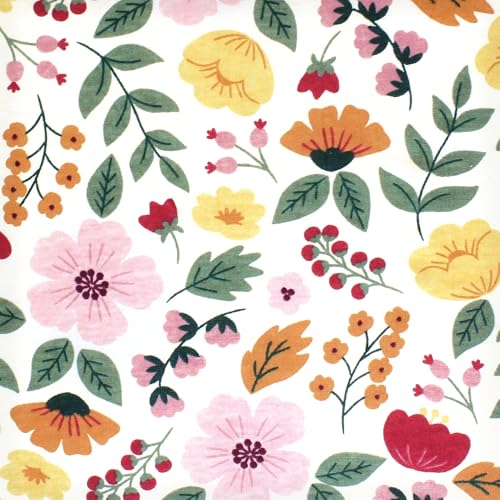Image of Hudson Baby Unisex Baby Cotton Toddler Pillow Case, Fall Botanical, One Size