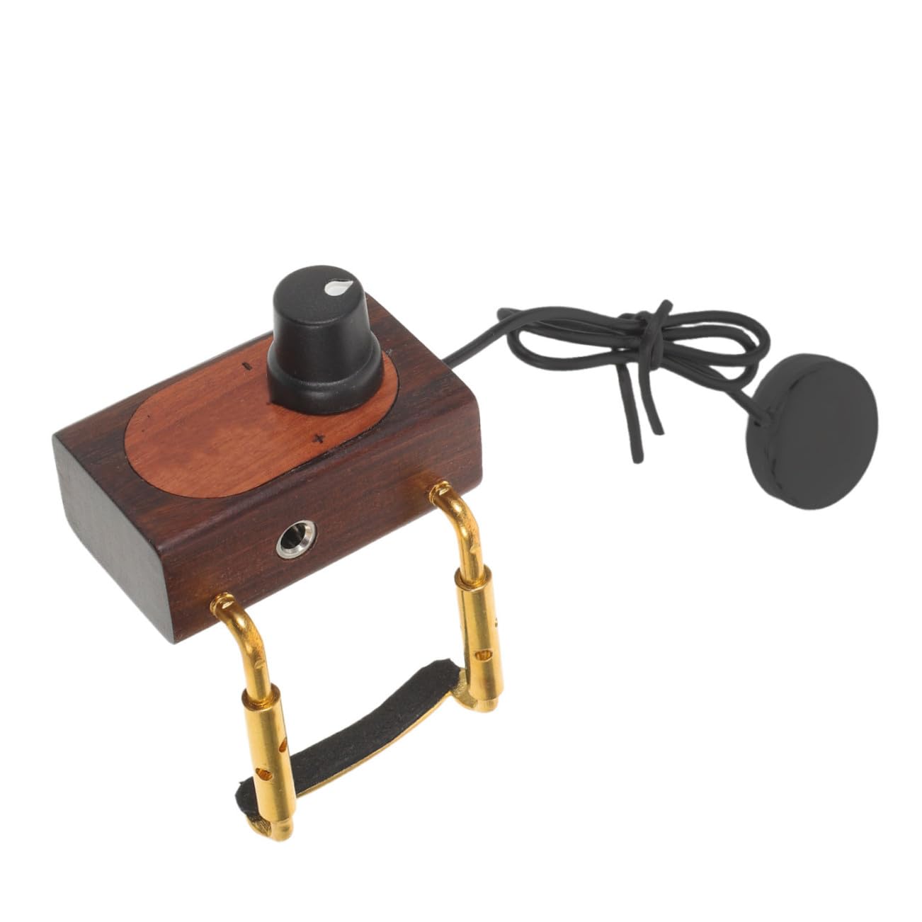 minkissy Violin Pickup Microphone Amplifier for Small String Instruments Banjo Mandolin Ukulele Acoustic Sound Enhancement Portable Lightweight