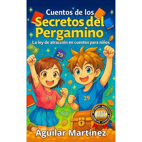 Cuentos de los Secretos de El Pergamino Audiolibro Por Aguilar Martínez arte de portada