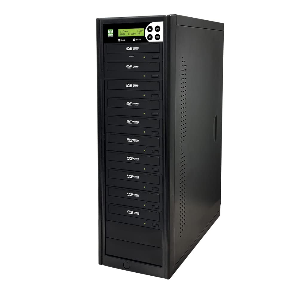 Amazon | Wytron 1-9 24X DVDデュプリケーター SATA CD DVDバーナー