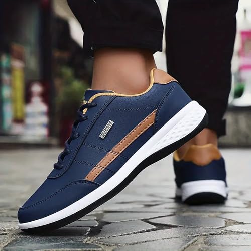 Image of Cruiser Mens Comfort & Style with Soft Cushioned Insole | Lightweight Comfort Classic Canvas Sneakers for Everyday Wear | Trendy Lace-Up Design for Casual Outfits (2629)