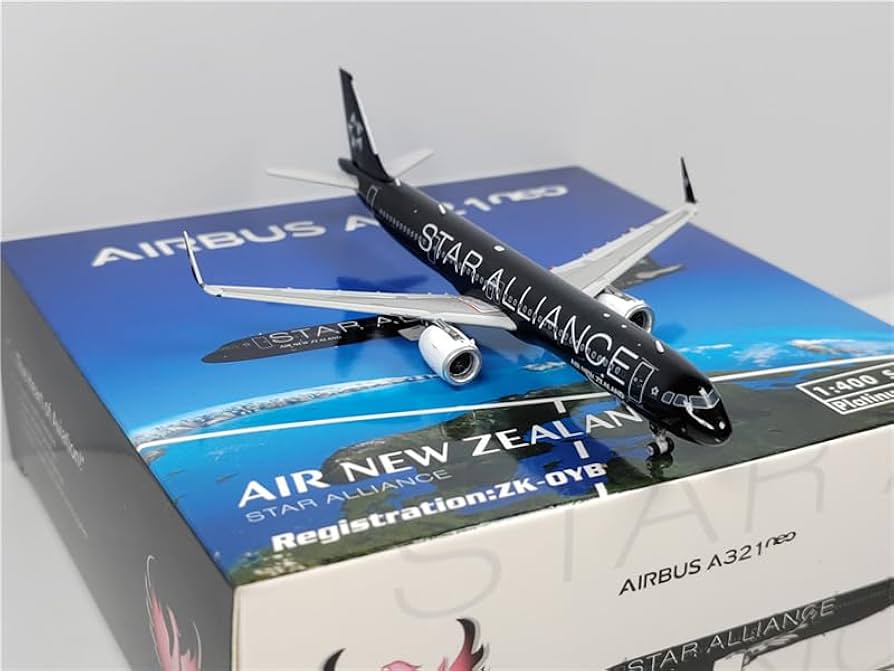 STAR ALLIANCE ニュージーランド航空　Airbus A321neo Air New Zealand Airbus A321neo ZK-OYB Star Alliance NG Model