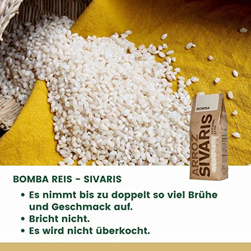 Bomba rijst 6kg verpakking | ronde reis voor paella en Spaanse reisgerechten | Paella rijst - Image 4