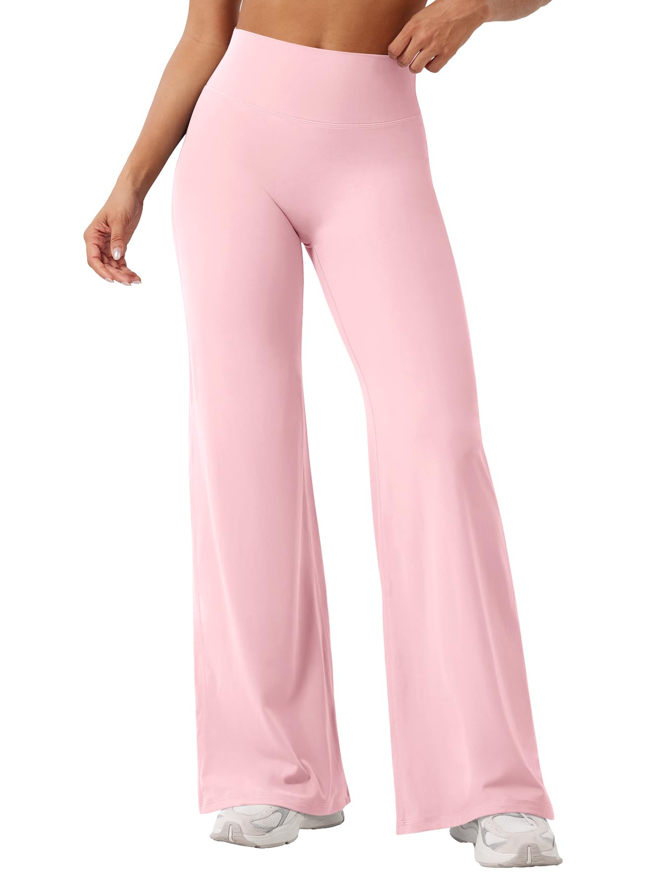 YEOREO Workout Leggings Womens No Front Seam Straight Leggings 29 31 5 33 35 High Waist Buttery Eddiy