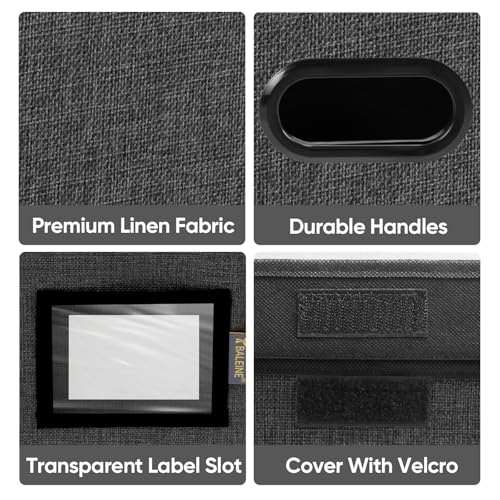 BALEINE-File-Organizer-Box-with-Lid-Collapsible-File-Folder-Organizer-with-Plastic-Slide-Hanging-File-Folder-Box-for-Office-Document-Storage-1-Pack-Black