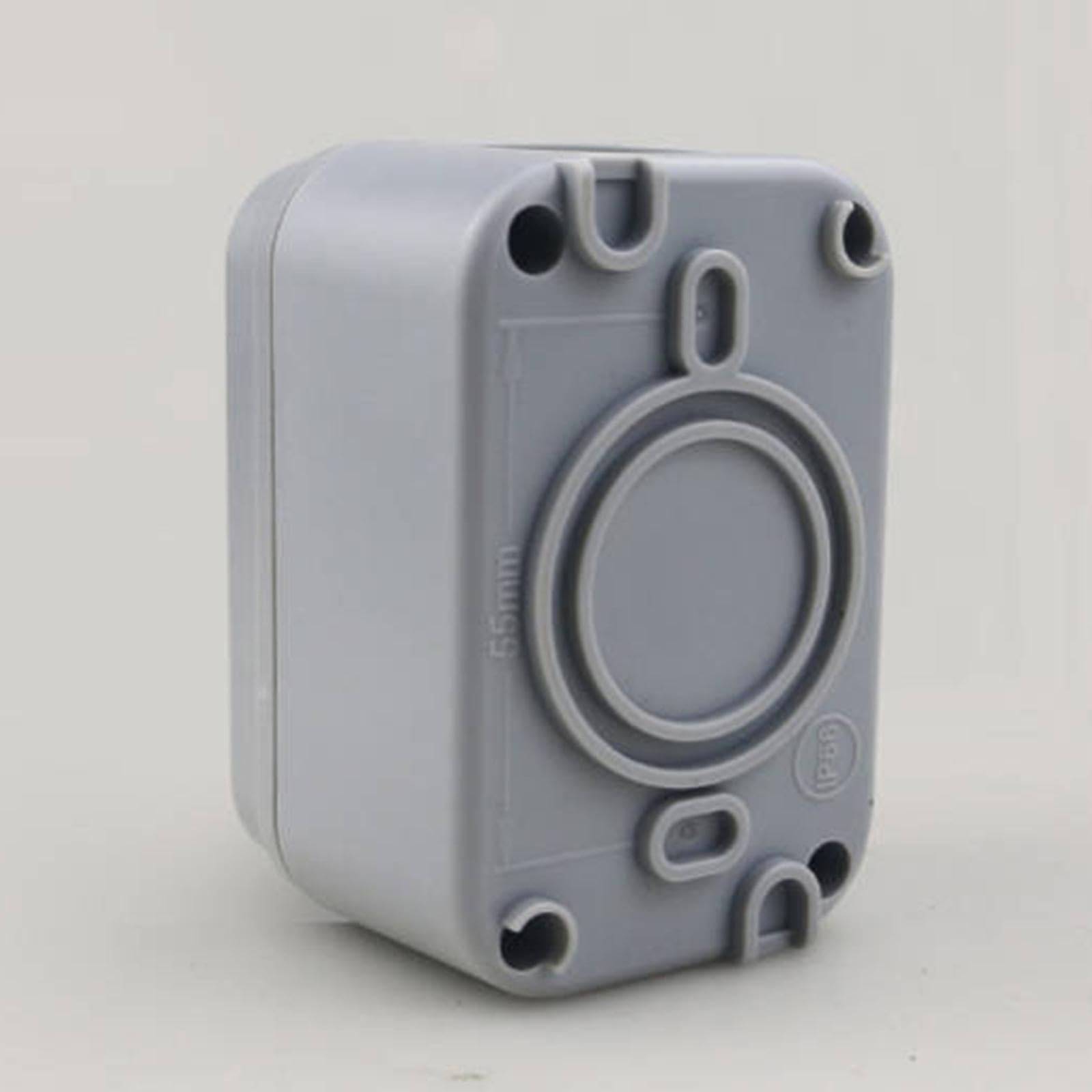 Interruttore A Scatto Per Garage Pulsante Di Emergenza Stop IP65 - Per Cancelli Automatici, Garage, Azionamenti Industriali Pulsante Scatto Cancello Automatico - Foto 2