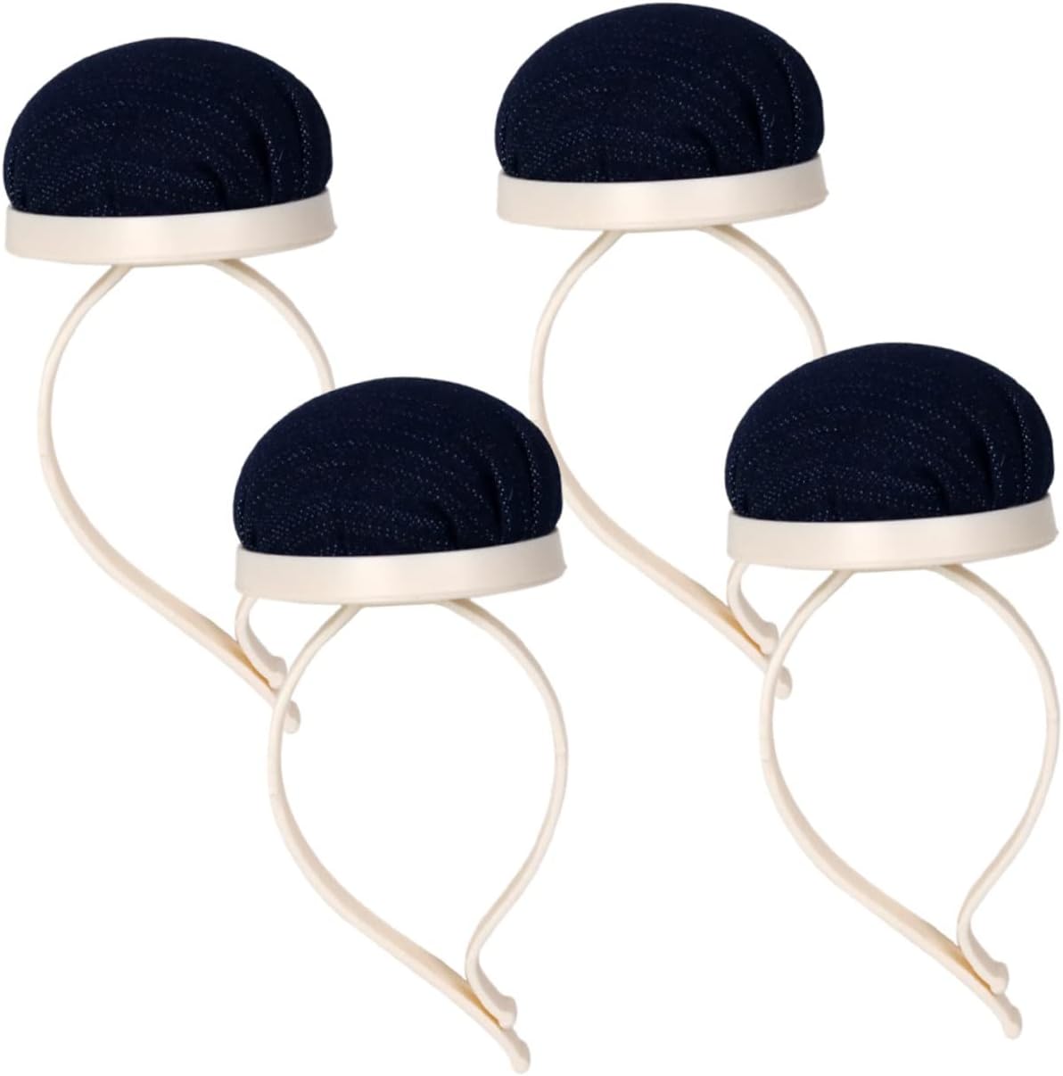 4pcs Wrist Pin Bag Pin Cushion Wristband Sewing Pin Holder Sewing Pins Sewing Needles Convenient Pin Cushion Wrist Sewing Pincushion Household Needle Cushion Reusable Pin Cushion