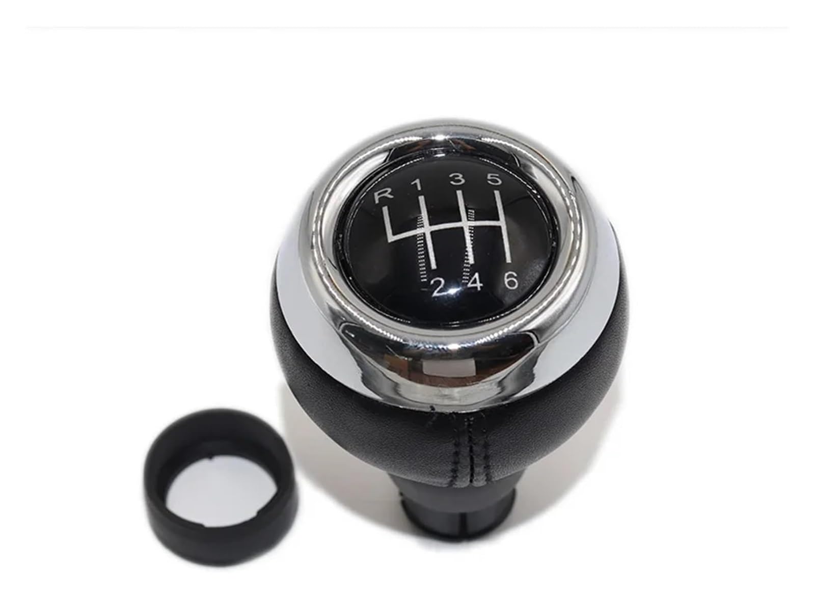Pour M&ini Pour Cooper R55 R56 R57 R58 R59 R60 R61 F54 F55 F56 F57 Levier Sélection Vitesse Changement Boîte Vitesses Cuir Handball Pommeau levier vitesse(R 1 2 3 4 5 Speed)