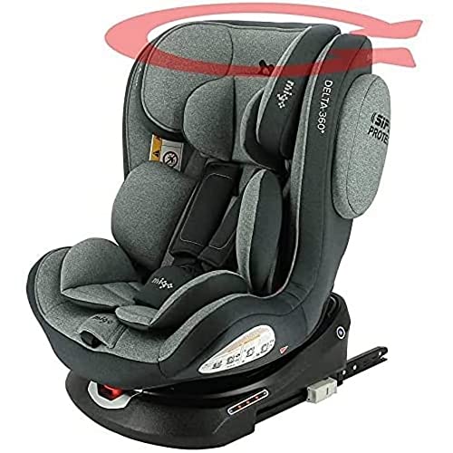 Siège auto isofix DELTA pivotant 360° - Groupe 1/2/3 (9-36Kg) - Migo Cover