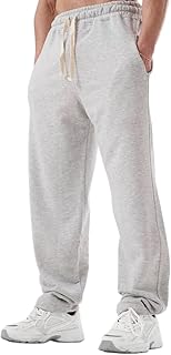 بنطلون رياضي بأرجل واسعة أنيق ومريح للغاية ومصنوع من القطن بنسبة 100% متوفر بألوان متعددة للرجال والنساء