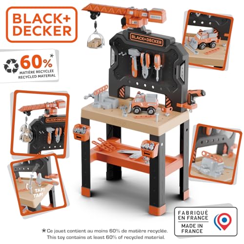 Établi Bricolo Builder Smoby le cadeau d'anniversaire idéal dès 3 ans - 3