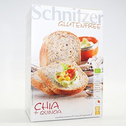 Schnitzer Gluten Free | Quinoa Bread with Chia | 2 x 500g