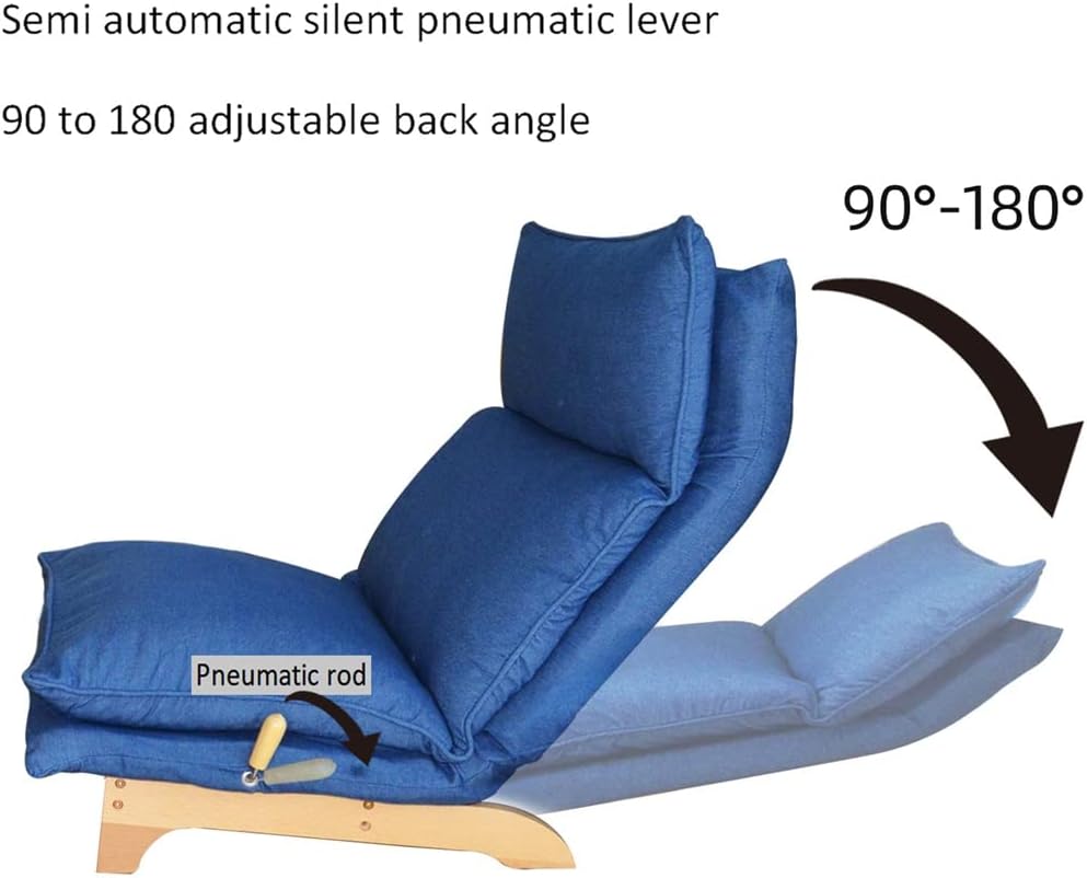 Lazy Sofa Balcony Leisure Chair Bedroom Foldable Reclining Single