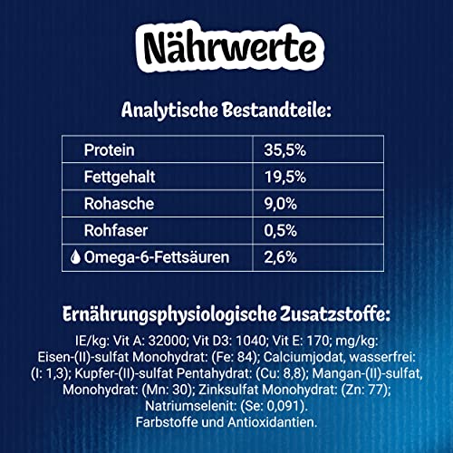 Felix KnabberMix Picnic Party Katzensnack, Knusper-Leckerlie mit 3 Geschmacksrichtungen, 8er Pack (8 x 60g)