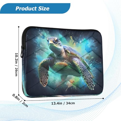 Funda para Laptop de 13-14 Pulgadas Estilo Tortuga Marina miniatura 3