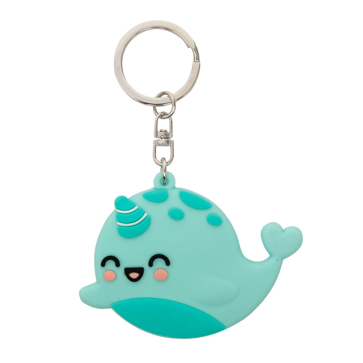 Mr. Wonderful Gummi-Schlüsselanhänger - Narwhal, bunt, Estandar