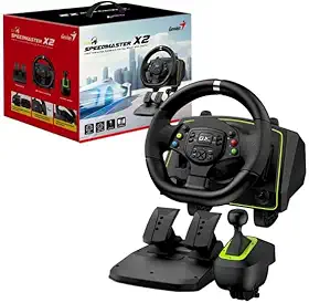 VOLANTE GENIUS SPEEDMASTER X2 P/GAME PC/PS3/PS4//XBOX X SERIES