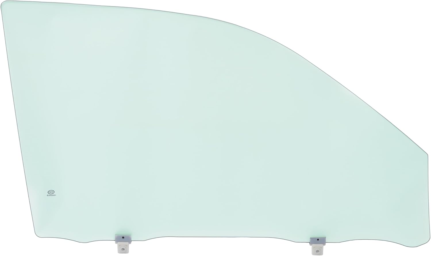 ALMULOO Passenger Right Side Front Door Window Glass Compatible with 2004-2012 Chevrolet Colorado GMC Canyon & 2006-2010 Isuzu i-280 i-290 i-350 i-370 Light Green