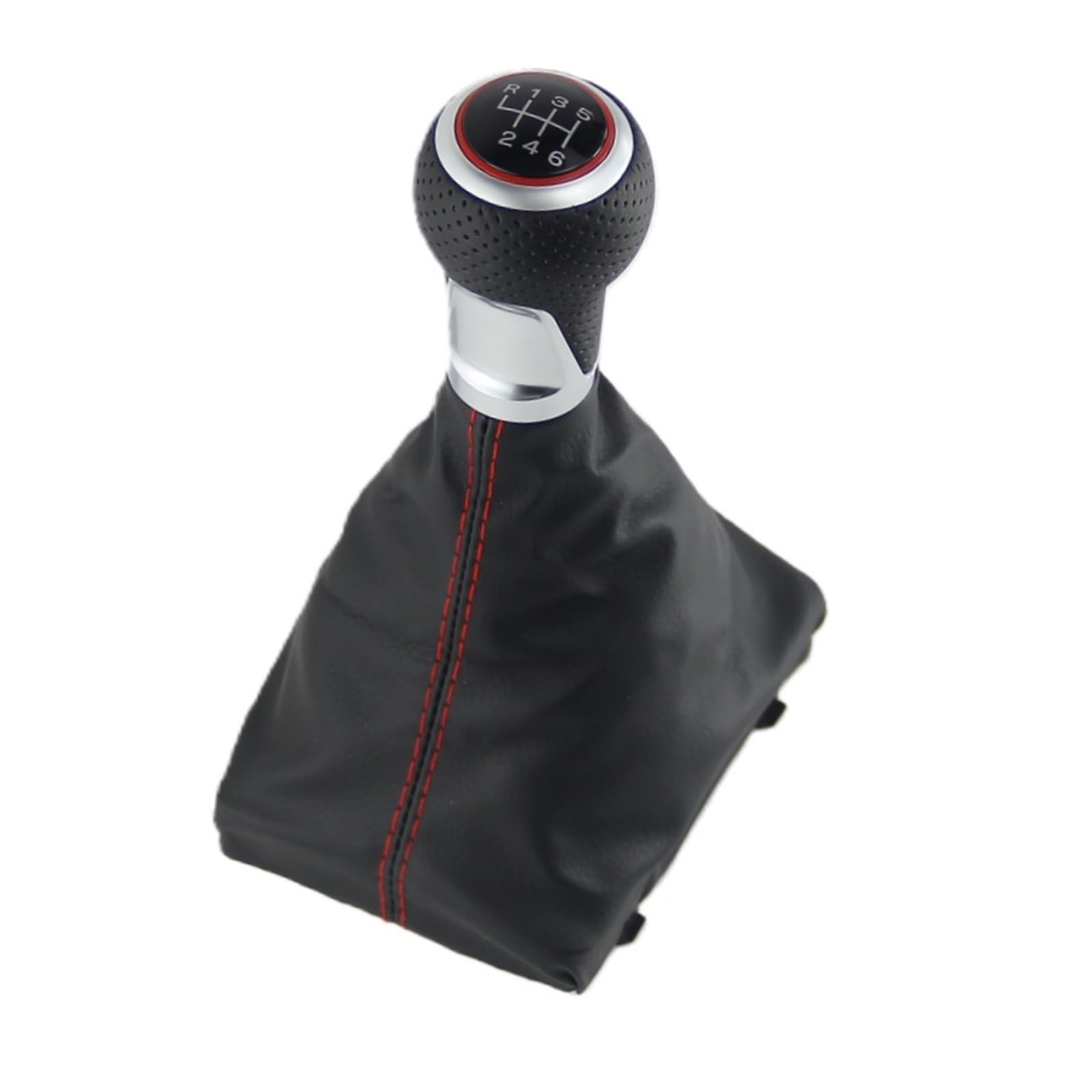 Lozopmtmld R123456 Red Performance Gear Shifter Knob For A4 S4 B8 8K For A5 8T