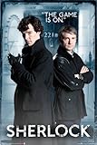Sherlock - TV Show Poster (Sherlock & Watson - The Game Is On) (Size: 24