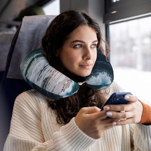 Almohada cervical viscoelástica negra tamaño estándar miniatura 6