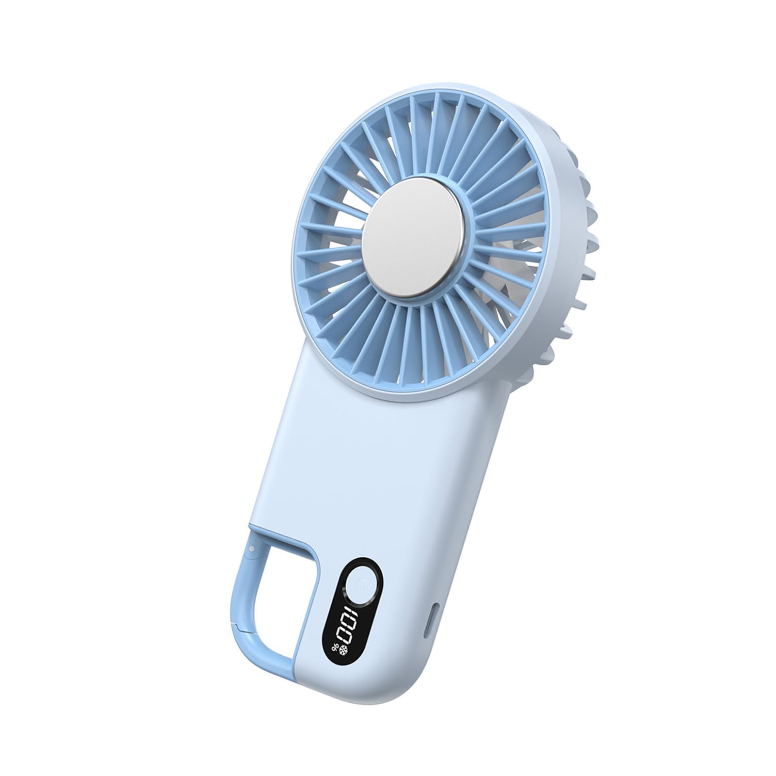 CUNZJIA Compact Handheld Cooling Device Using Advanced Technology and 100 Adjustable Speeds for Outdoor Use