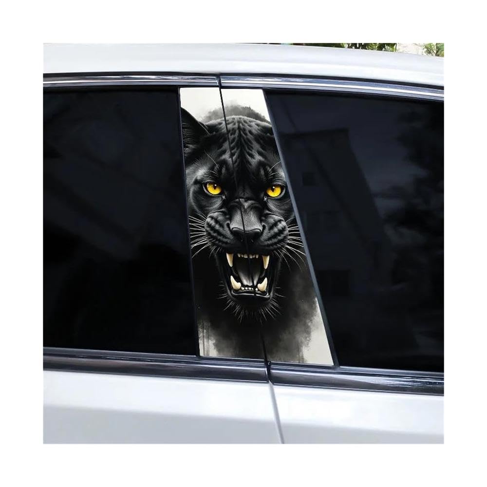 Autocollant montant B voiture lion étanche pilier de porte