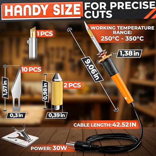 image for V TOWER Hot Knife Cutting Tool - Reliable Easy to Use Hot Knife Plasti