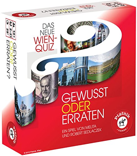 Preisvergleich Produktbild Piatnik 6127 - Das Neue Wien-Quiz, Wissens- und Quizspiele