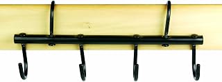 Centaur Portable Tack Rack 4 Hooks Black