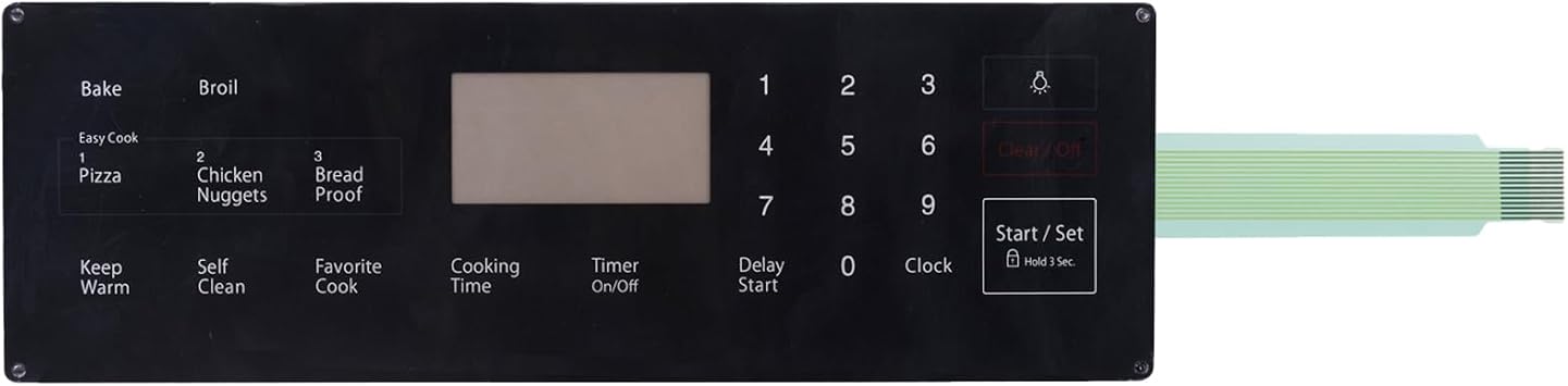 DG34-00025A Range Membrane Switch Compatible with Samsung Range Oven