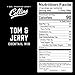 Collins Tom & Jerry Mix, Real Ingredients, Craft Cocktail Mixers, Hot Buttered Rum Style Drink, Bartender Mixer, Drinking Gifts, Home Cocktail bar, 12 oz