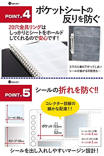 ついつい増えちゃうシールの保管に 100均のミニアルバムがシンデレラフィット こまど屋雑記帳