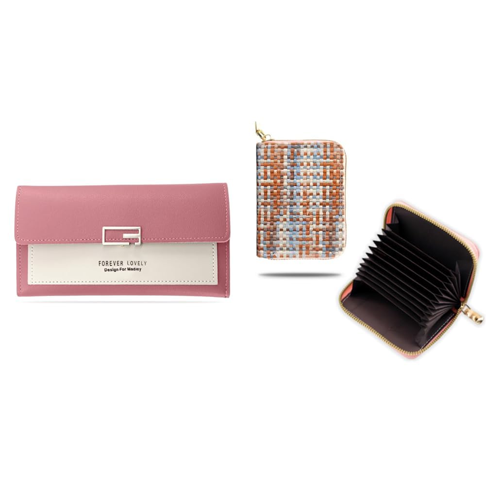 Women's Wallet -Stylish and Compact Purse Clutch Wallet for Women, Stylish Card Coin + Wallet for Unisex - The Ultimate Stylish and Compact Credit, Debit, ATM Card Holder Organizer-image-28