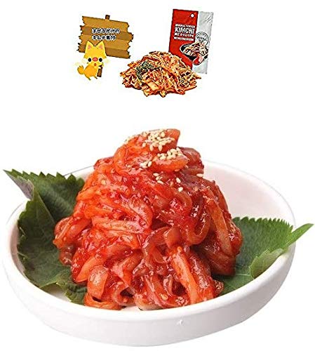 韓国産 チャンジャ イカチャンジャ 1kg + まぜるだけのキムチ素 付き イカ塩辛　오징어젓갈