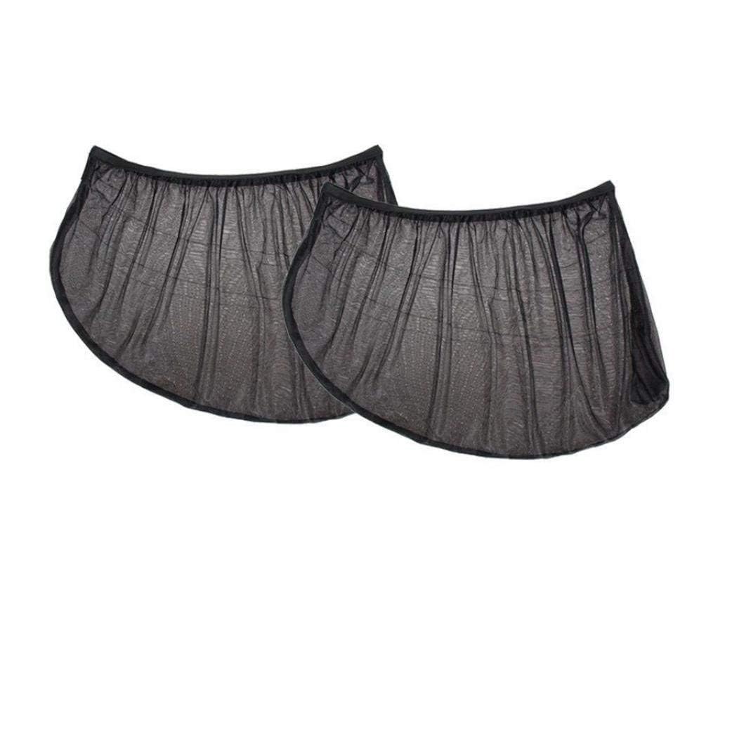 Sunshades Car Window Sunshade Visor Shade Sox Mesh Insulation Fabric Shield Protector Curtain 2pcs Car Window Shades