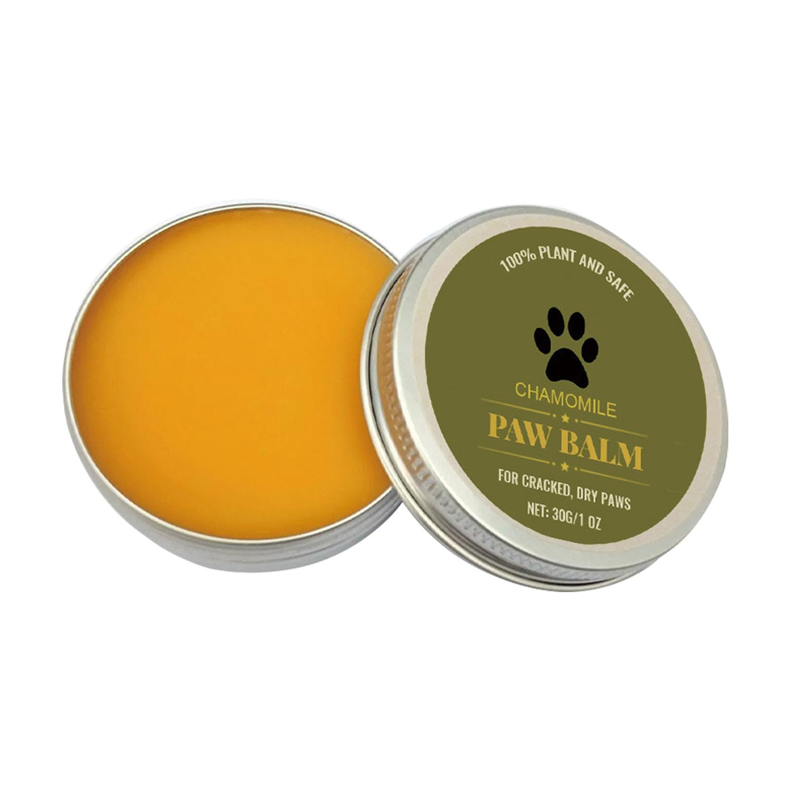 Paw Pad Balm, Natural Gentle Dog Paw Cream, Natural Gentle Dog Paw Cream, Professional Grooming, Soothes Conditions Dog Feet, Easy To Use, Portable for Pets