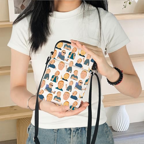 KEYCHIN Bobby Character Crossbody Bag Cartoon TV Show Fans Gifts King Hill Cartoon Shoulder Bag Bobby Character Merchandise4