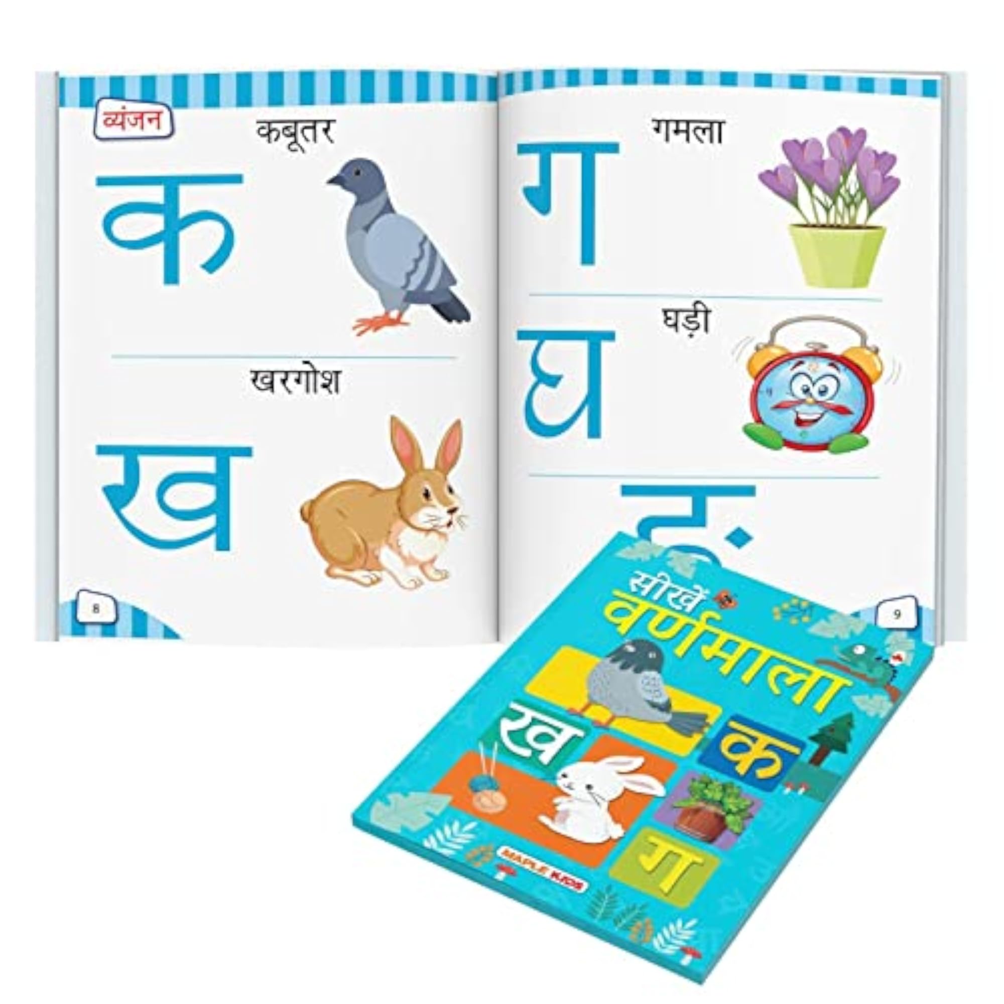 Varnmala Picture Book for Early Learning, Hindi Alphabets