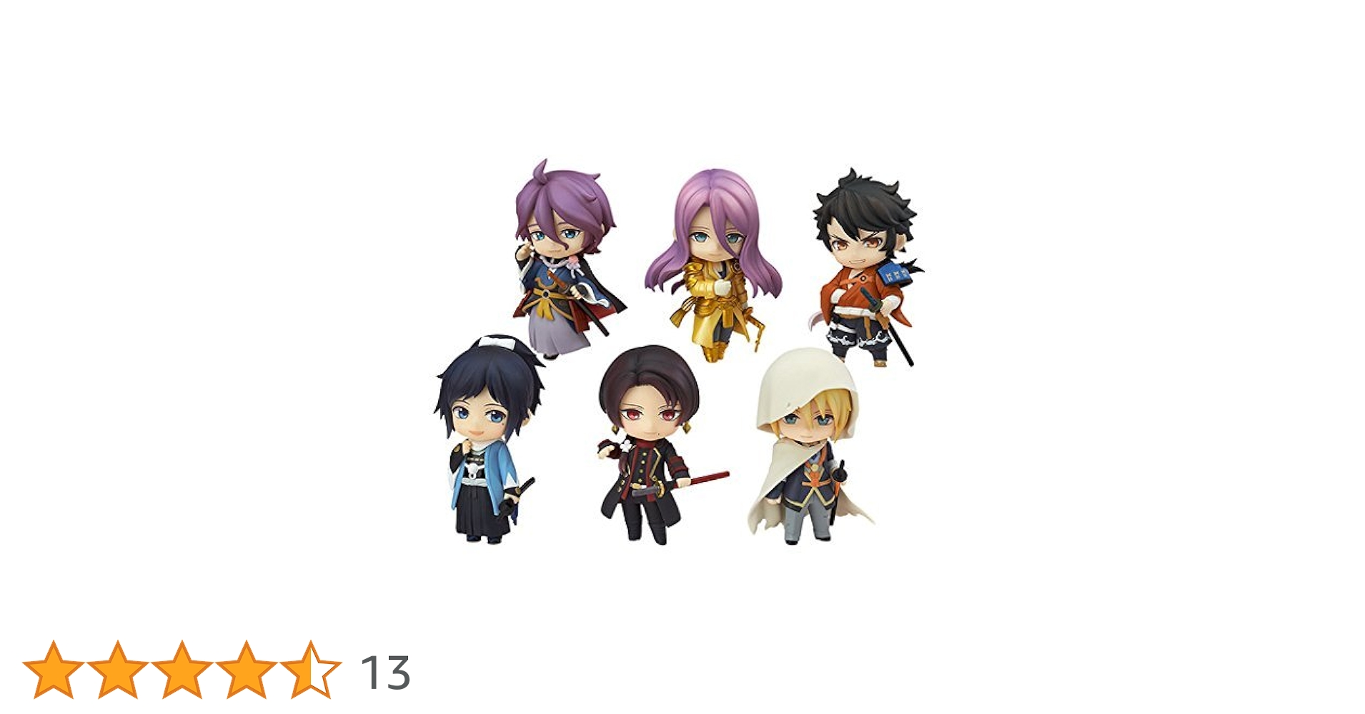 刀剣乱舞　部隊一　ねんどろいどぷち　全6種　6箱入り　BOX 予約特典付 ねんどろいどぷち 刀剣乱舞-ONLINE- 部隊一