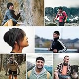 TOPBELIEF Unisex Face Covering Bandana, Multifunctional Headwear, Balaclava Face Mask for Men Women, Elastic Tube Scarf, Motorcycle Cycling Neck Warmer Snoods, UV Dust Wind Protection (Black) - Image 7