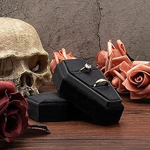 Velvetcoffinringboxcaseholderforgothicweddingceremonygothicjewelryorganizerdecorationsblack Urban Country Home Decor Velvet coffin ring box case holder for gothic wedding ceremonygothic jewelry organizer decorations black urban country home decor